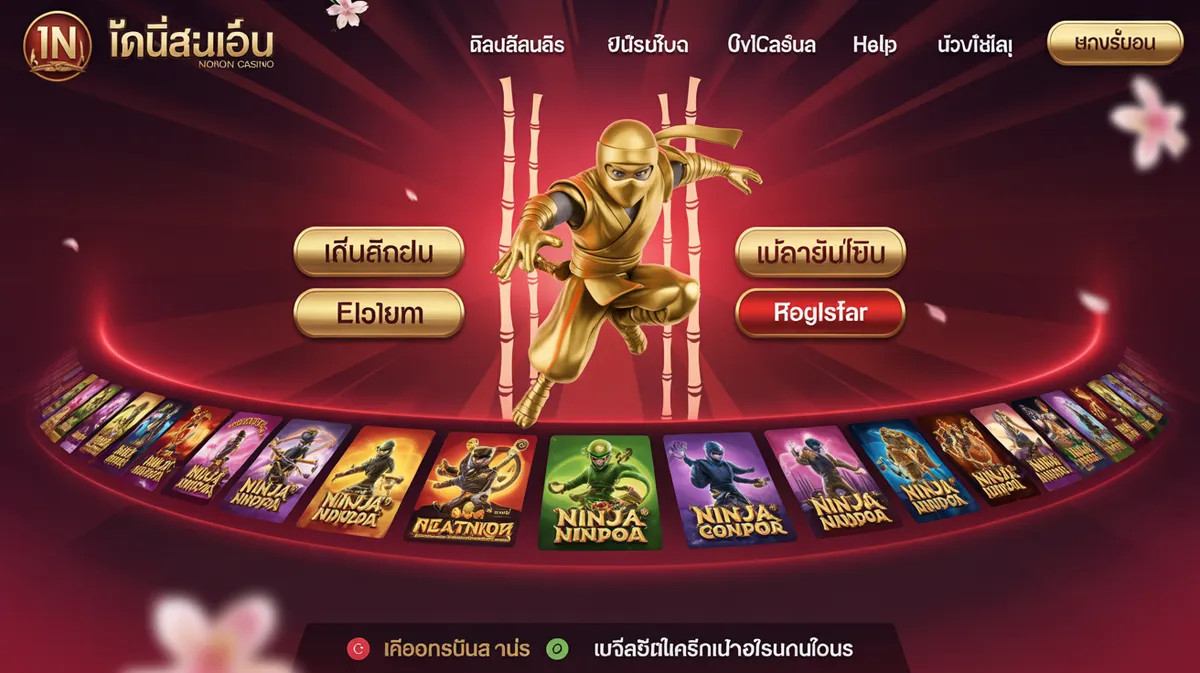 ninja999 เว็บสล็อตออนไลน์อันดับหนึ่ง เครดิตฟรี เว็บตรง